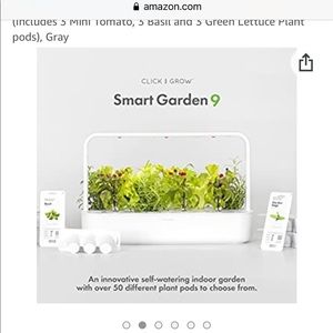 Click & Grow Smart Garden- like new